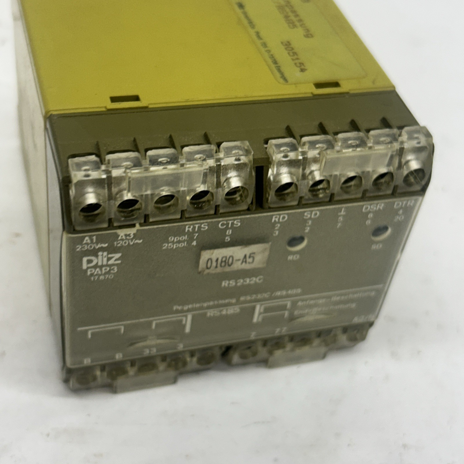 Pilz Pap3 17870 C-pc-pap 3 Safety Relay
