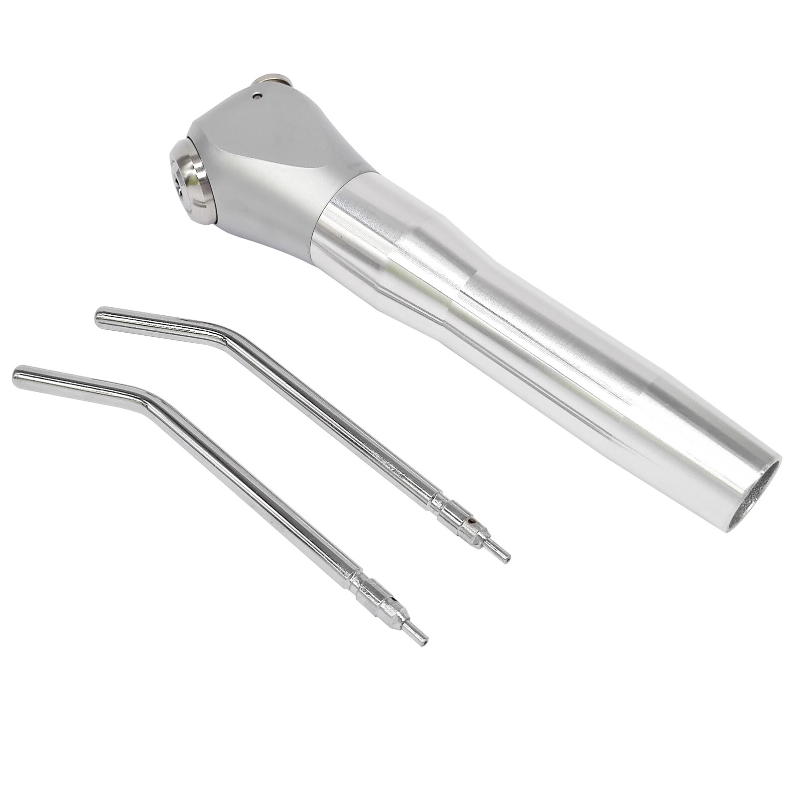 Dental Air Water Spray Triple Syringe 3 Way Handpiece w/ 2 Nozzles Tips Tubes