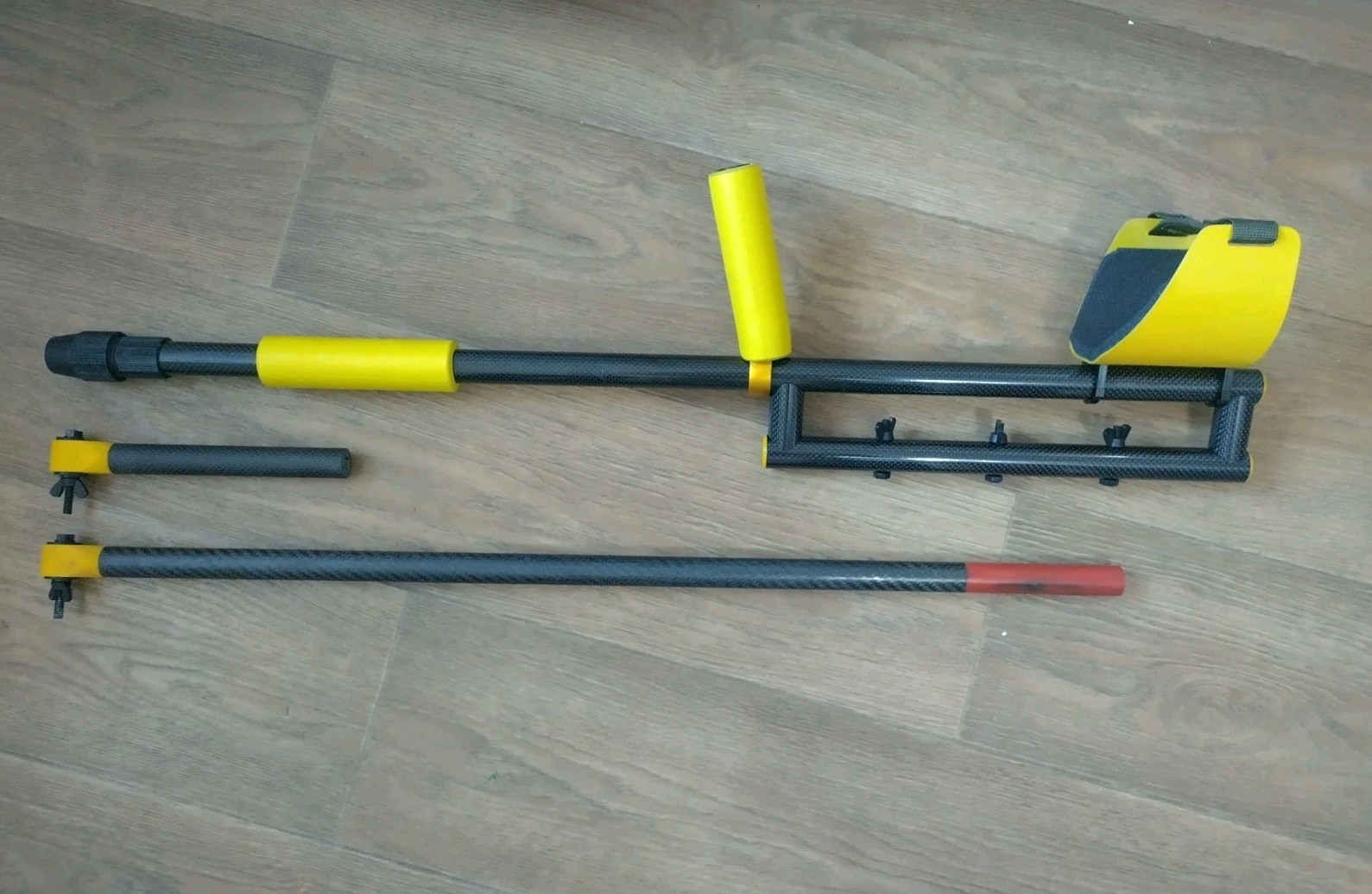 DDT universal over-under carbon shaft for Minelab Excalibur