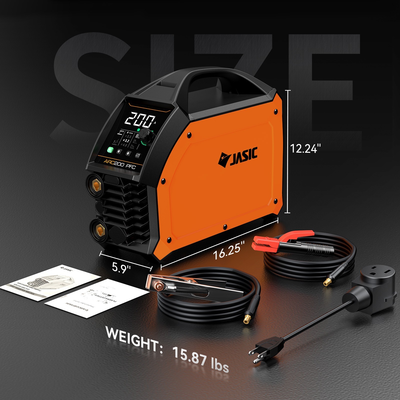 JASIC ARC Welder + Plasma Cutter PFC Welding/Cutting Machine for 95-265V Voltage