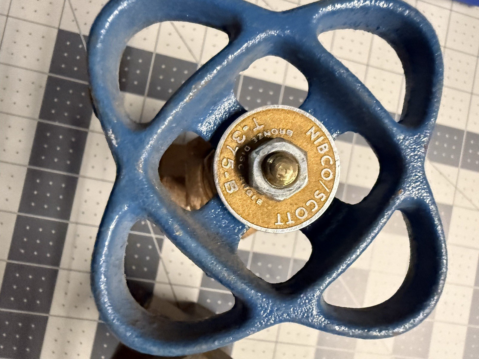 NIBCO (NIBCO/SCOTT) T-375-B ½” Class 300 bronze angle valves (lot of 3)