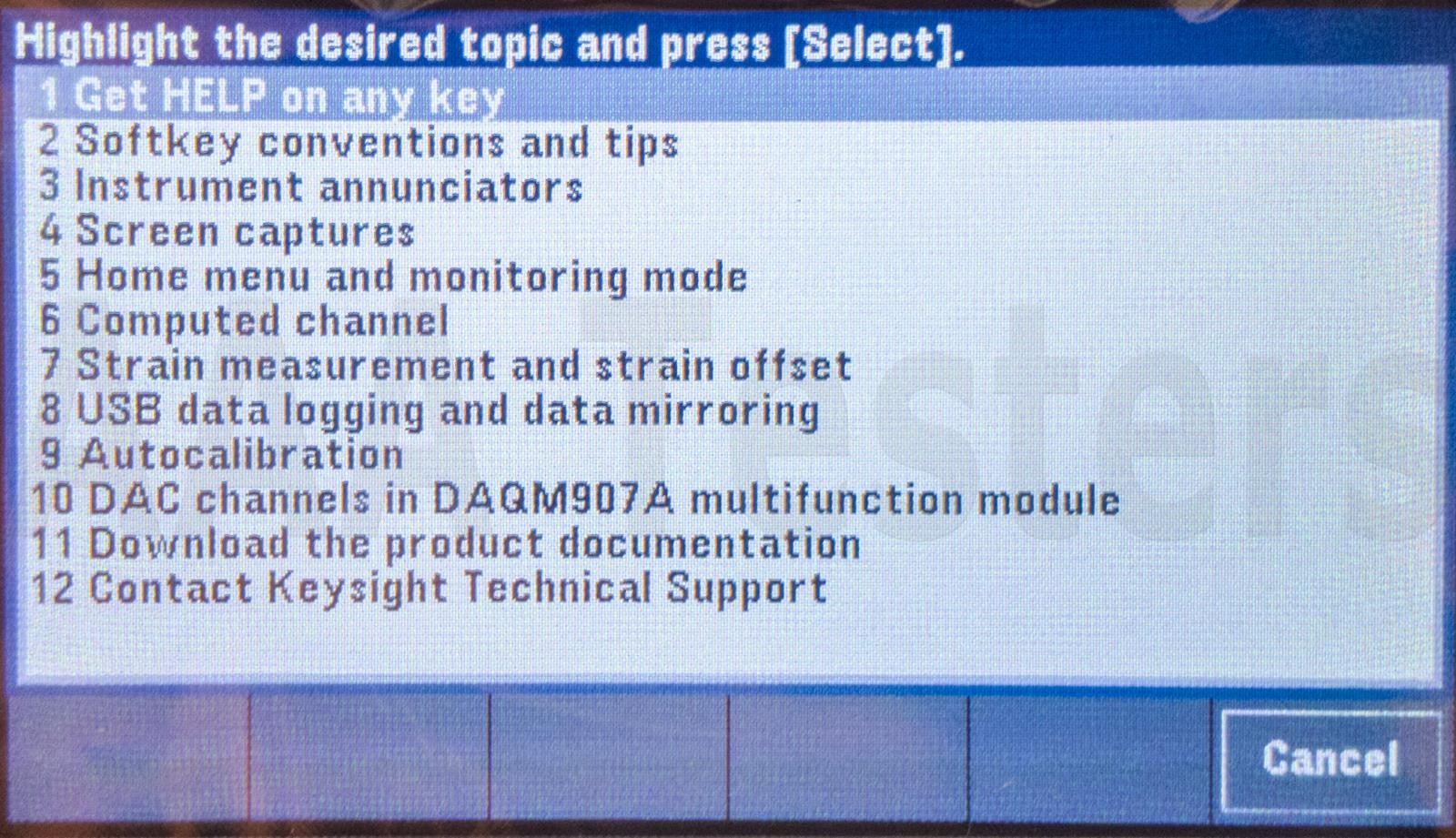 Keysight DAQ970A Data Acquisition System w/ DAQM901A 20 Channel Multiplexer