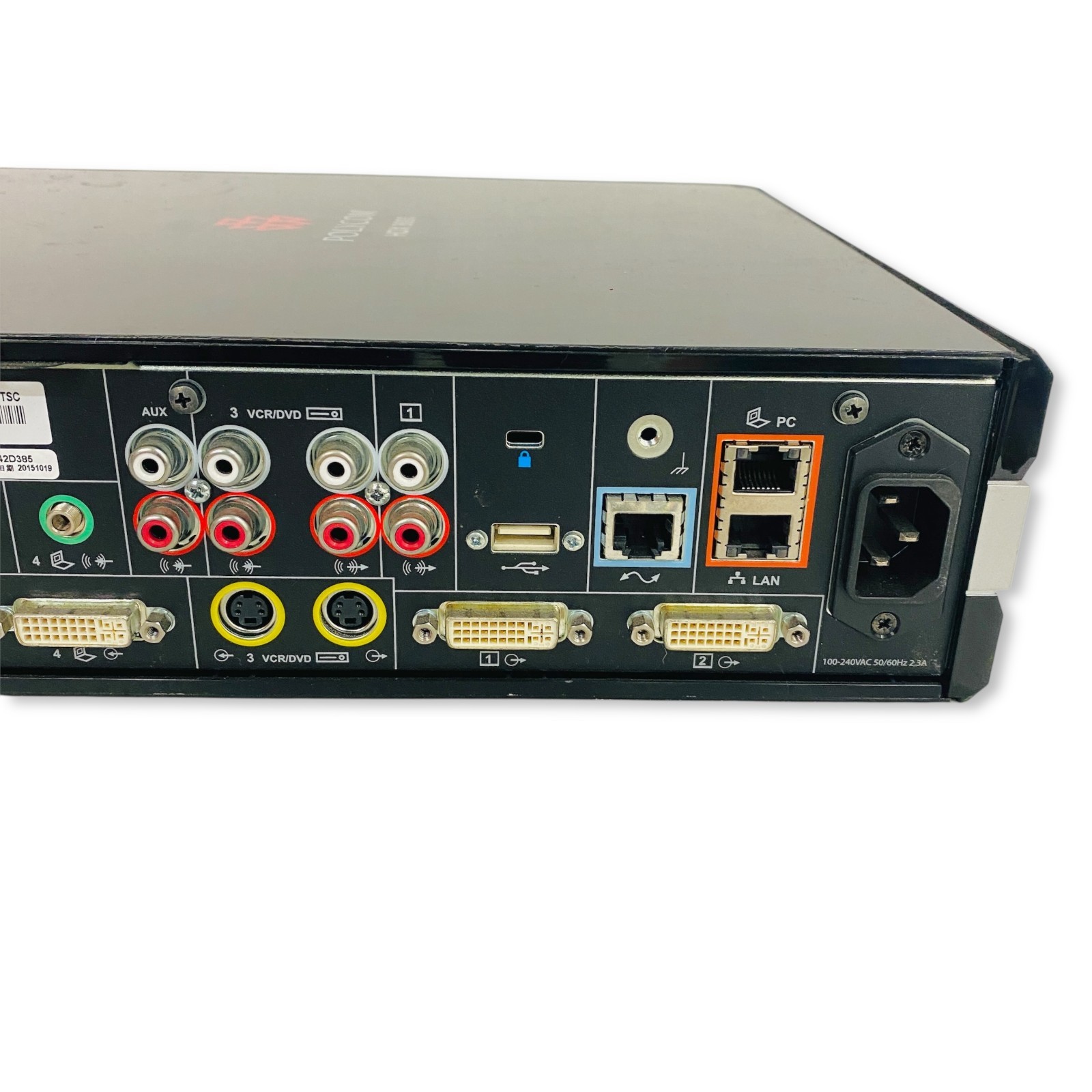 Polycom HDX 8000 HD NTSC Video Conferencing System 2201-27951-001, Tested