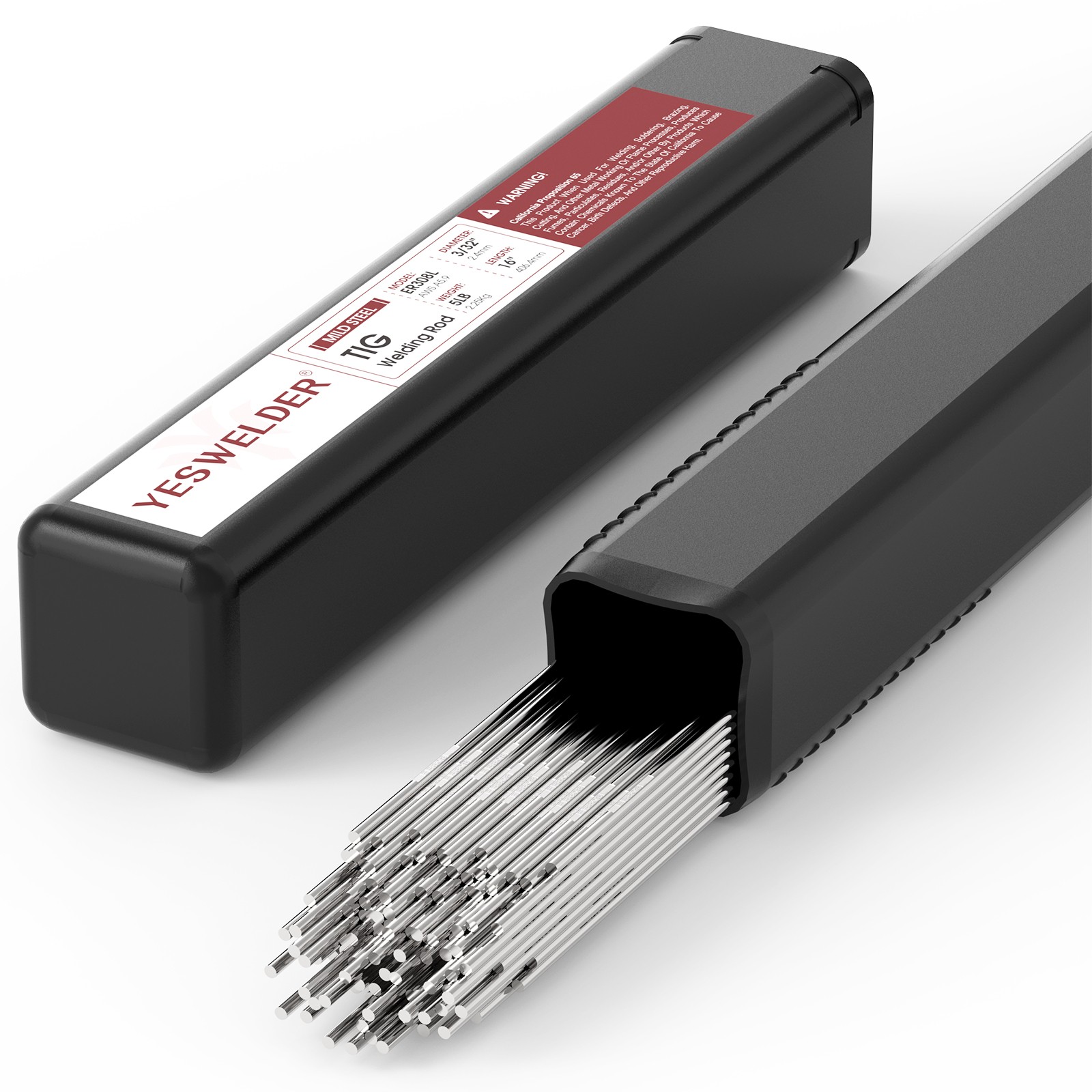 Stainless Steel TIG Welding Rod ER308L 1/16″ 3/32″ 1/8″x16″ 5LBS