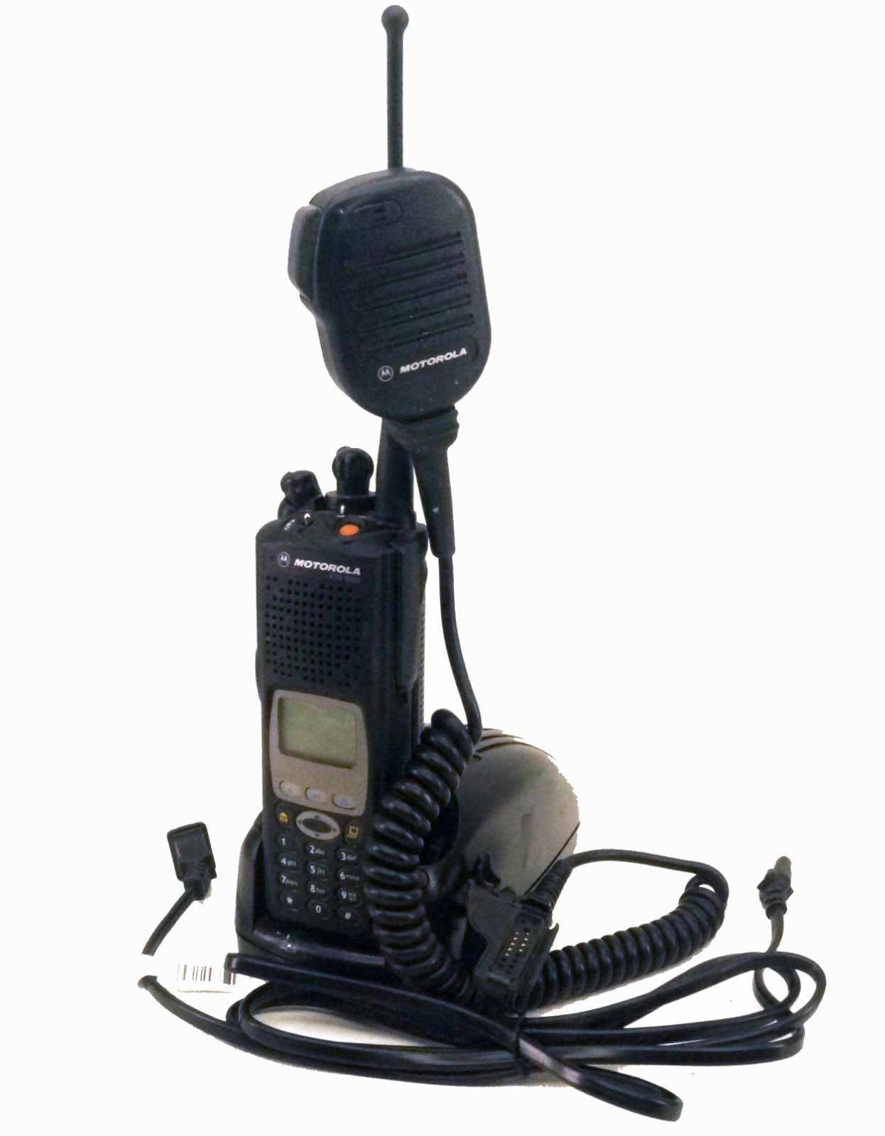 Motorola XTS5000 Model III 700/800MHZ P25 Digital Radio Charger/Battery/Mic LotA