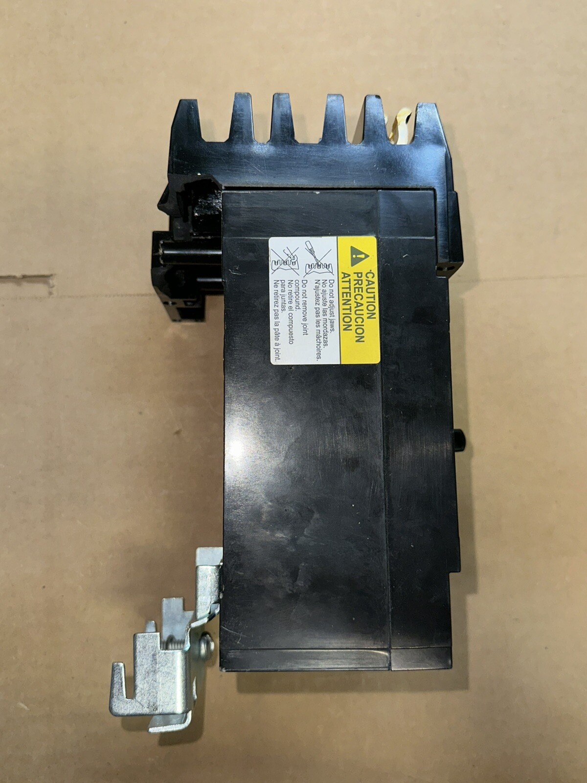 Square D QDA32100 I-Line Plug On 100A, 3Pole Circuit Breaker Broken/Chiped Crown