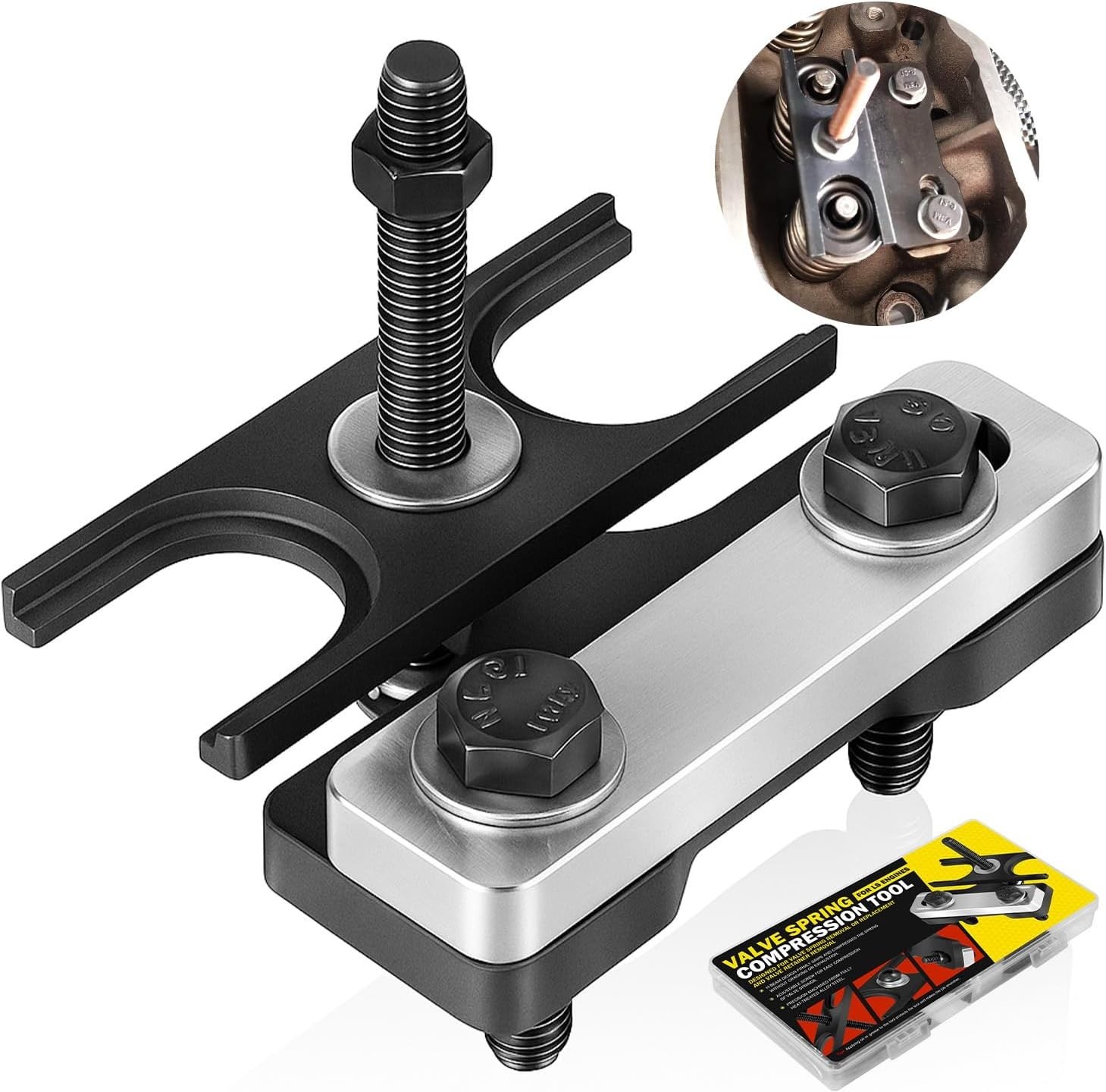 LS Valve Spring Compressor Tool Fits 4.8-6.2 LS1 LS2 LS3 Chevrolet Corvette