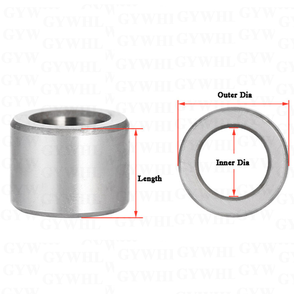 GCR15 Bearing Steel Spacer Precision Standoff Collar Stand Off Spacers HRC 58-62