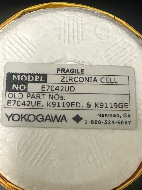 Yokogawa Zirconia Cell Oxygen Detector – E7042UD, K9119ED, K9119GE New