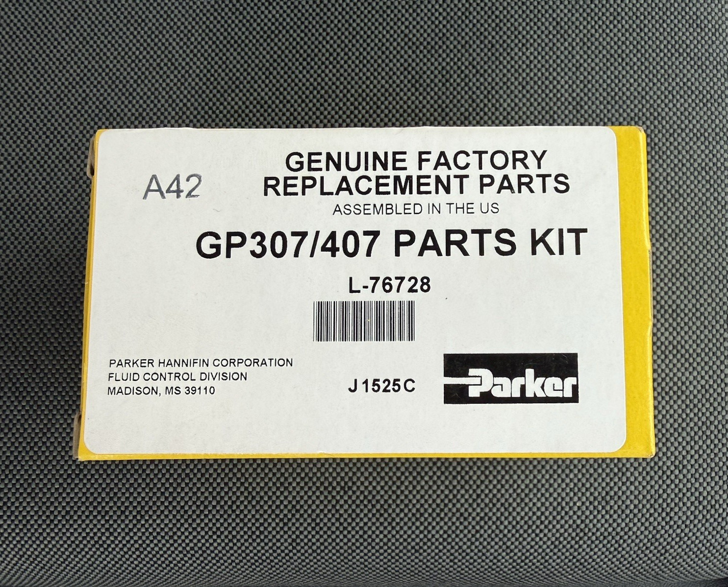 Parker GP307-R/GP407-R General Purpose Valve Repair Kit NEW