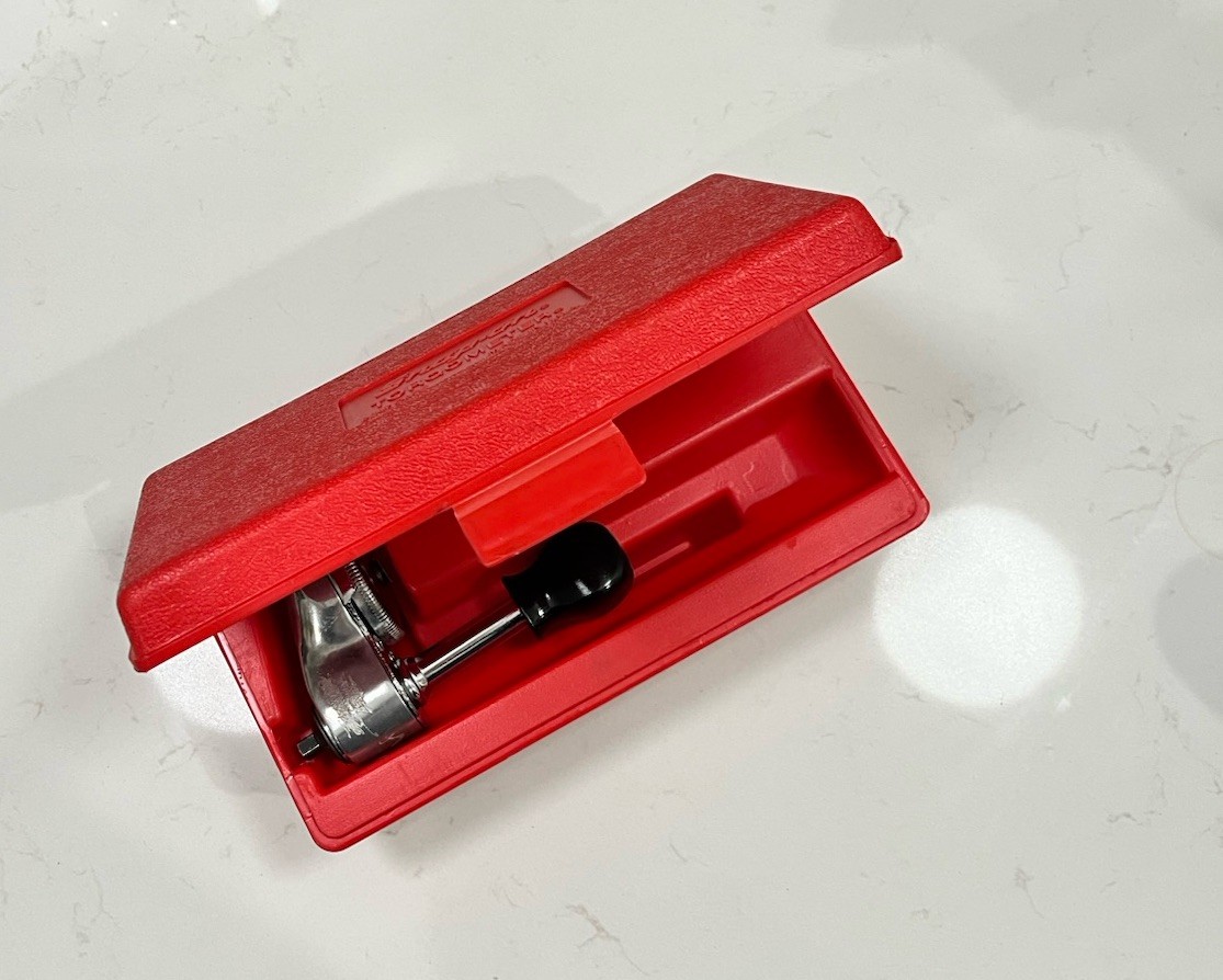 Snap-on TQSS025FUA U.S. Follow-up Torque Driver 1/4″ Drive Tested EUC