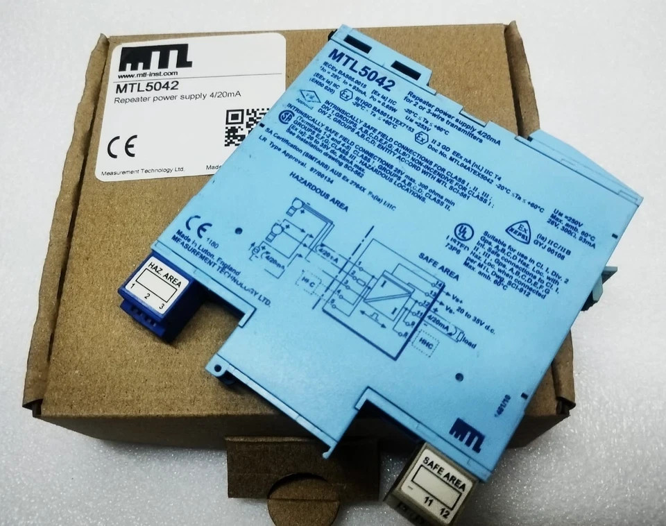 MEASUREMENT TECHNOLOGY MTL5042 REPEATER POWER SUPPLY 4/20mA MTL 5042