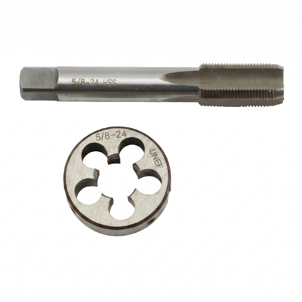 5/8″-24 Tap and Die Set UNF HSS Threading Gunsmithing 5/8″ x 24