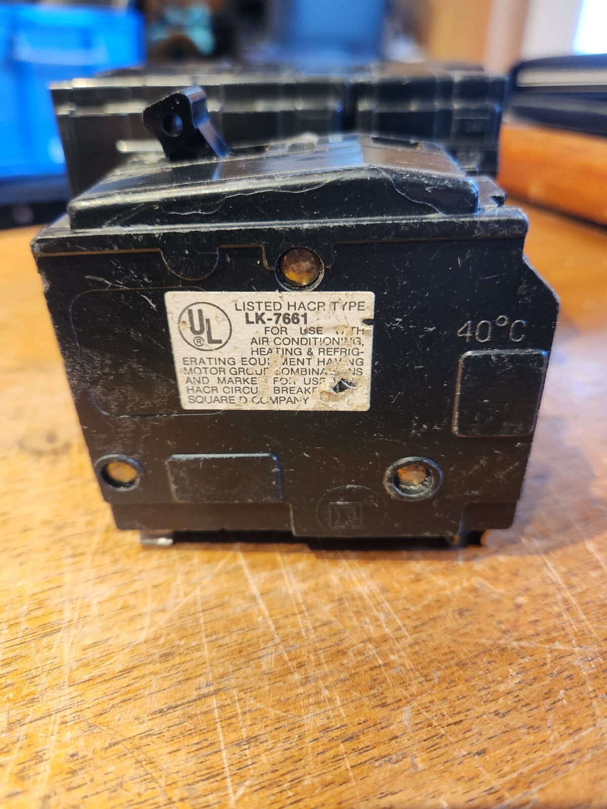 USED, TESTED CLEANED Square D QO260 60A 120/240V 2 Pole Circuit Breaker