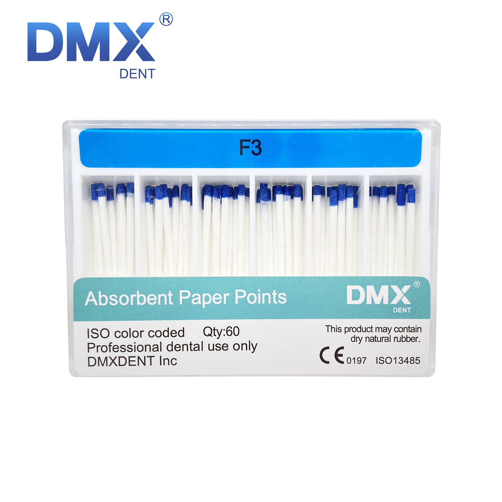 Puntas de gutapercha dental y papel absorbente Endo Endodoncia Absorbent CE&FDA