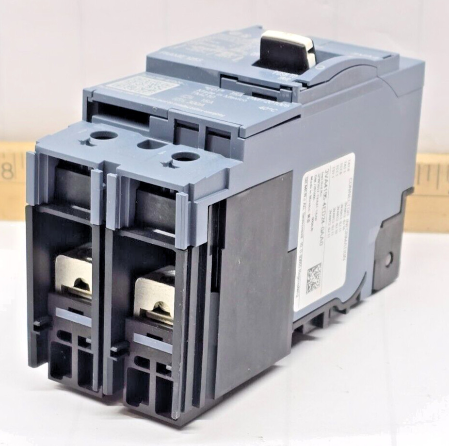 New Siemens 15 Amp Bolt-On Circuit Breaker 480 VAC 2 Pole 3VA4195-4ED24-0AA0
