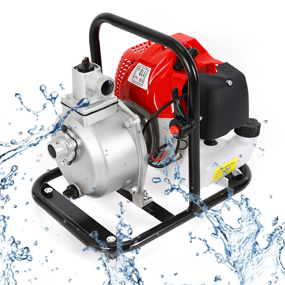 1.7 HP 1″ GAS POWER SEMI-TRASH WATER PUMP HIGH PRESSURE IRRIGATION TRANSFER PUMP