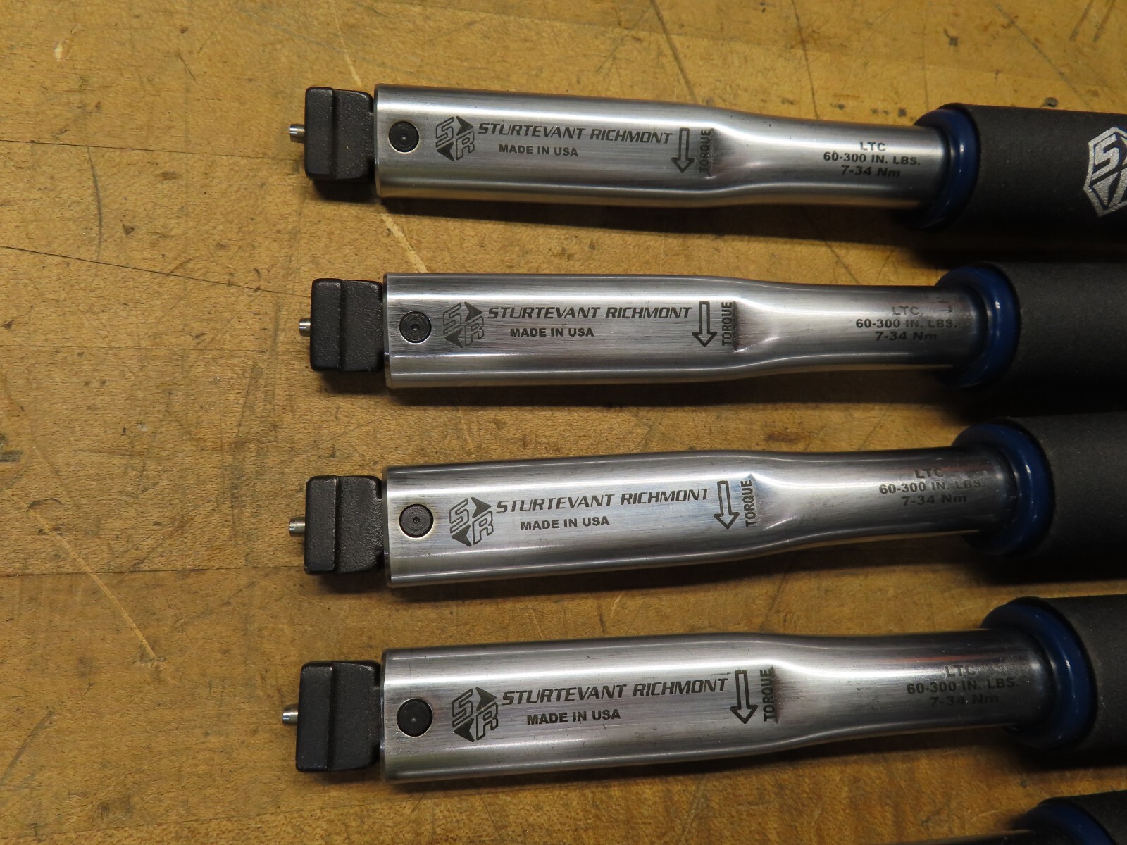 SR LTC 810016 Preset Interchangeable Head Torque Wrench 60-300 in. lbs. 7-34 Nm