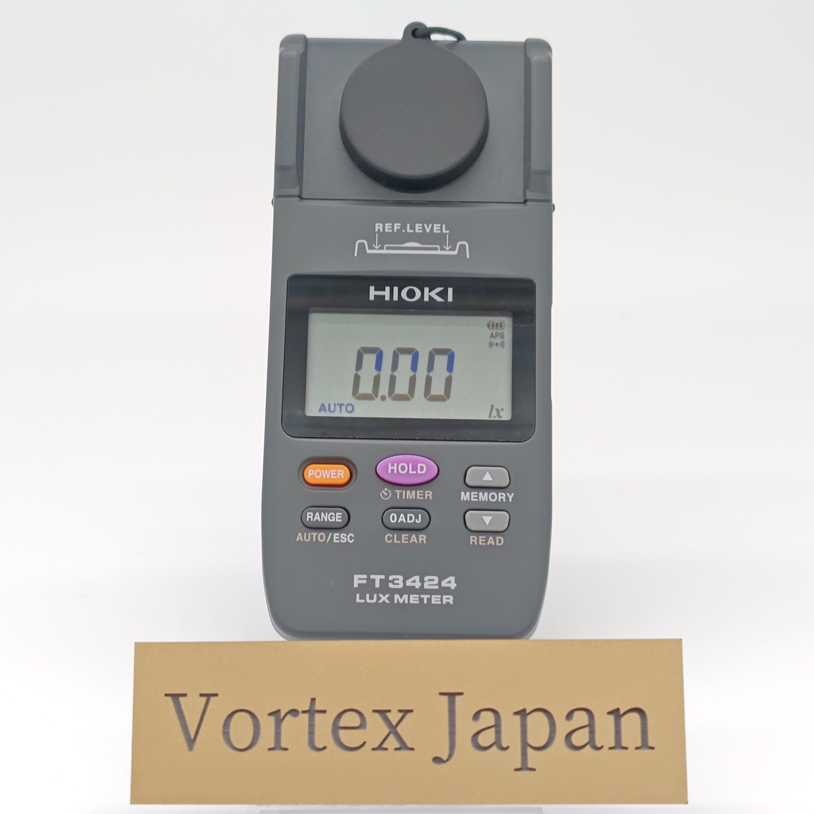 Hioki FT3424 Digital Illuminance Light Meter Lux Meter Broad Coverage used JP