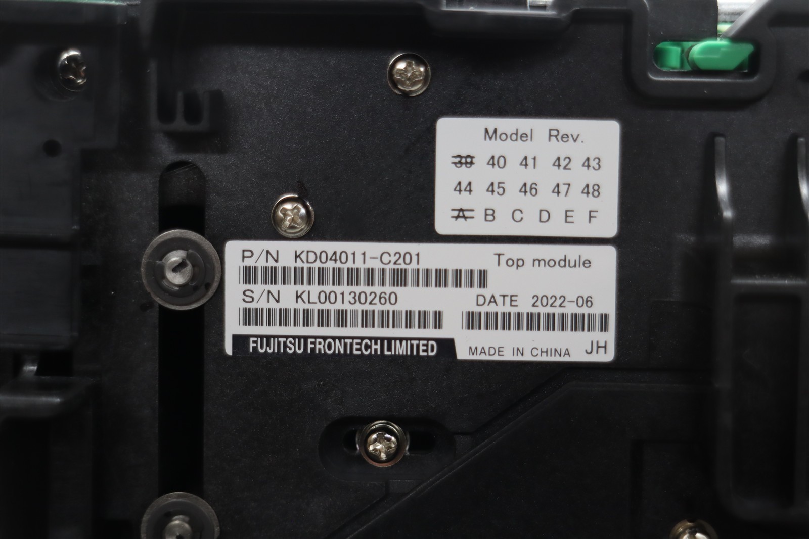 Fujitsu GSR50 Bill Note Recycler – Top, 3x Recycling, & Cash Box Module