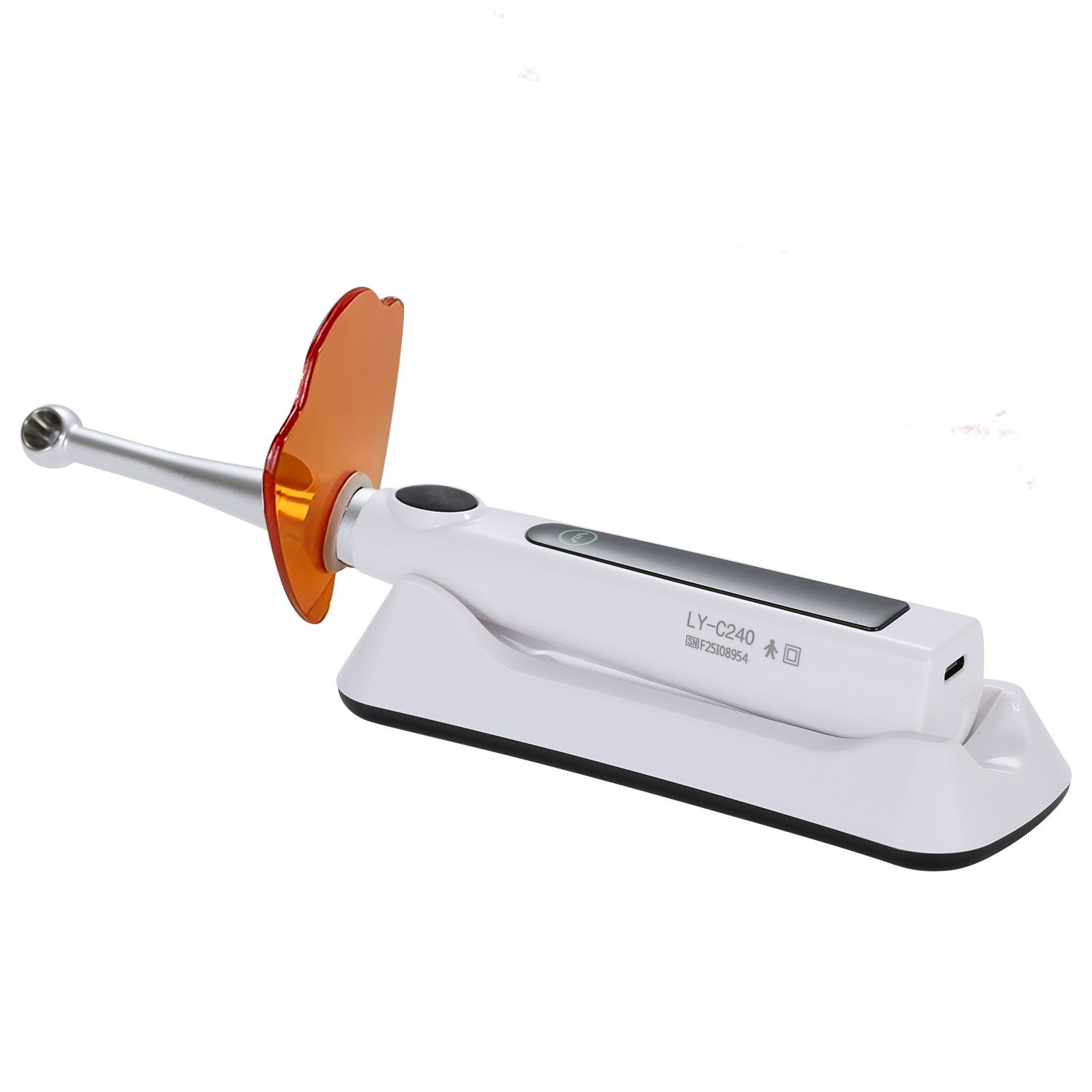 Dental LED Curing Light 1 Second Resin Cure Teeth Whitening 4 Modes 360° Source