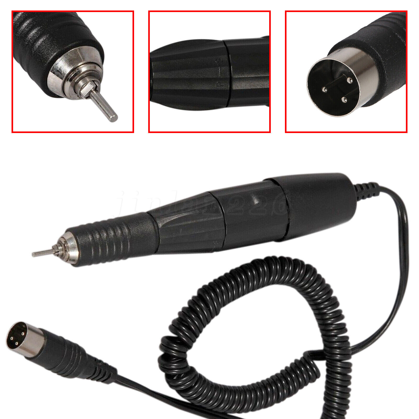 1 Set Dental Strong 35K High Speed Electric Micro Motor Handpiece 35,000RPM