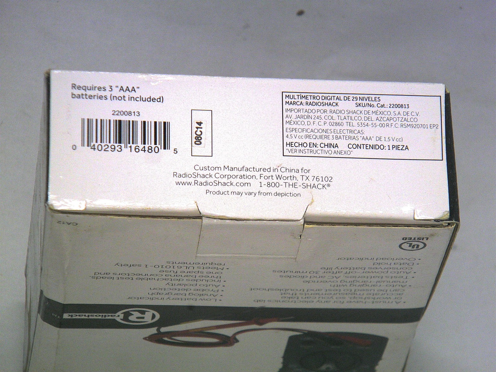 RadioShack 29-Range Digital Multimeter #2200813