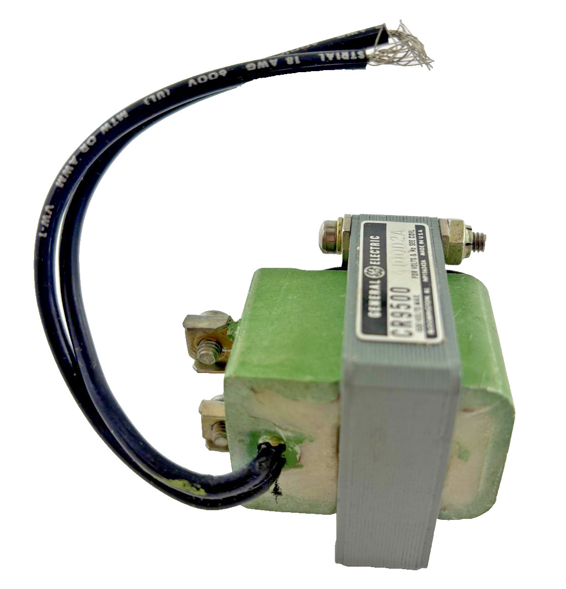 GENERAL ELECTRIC CR9500A100D2A Solenoid Coil 115V 60Hz Pull Type ThruBolt Mount