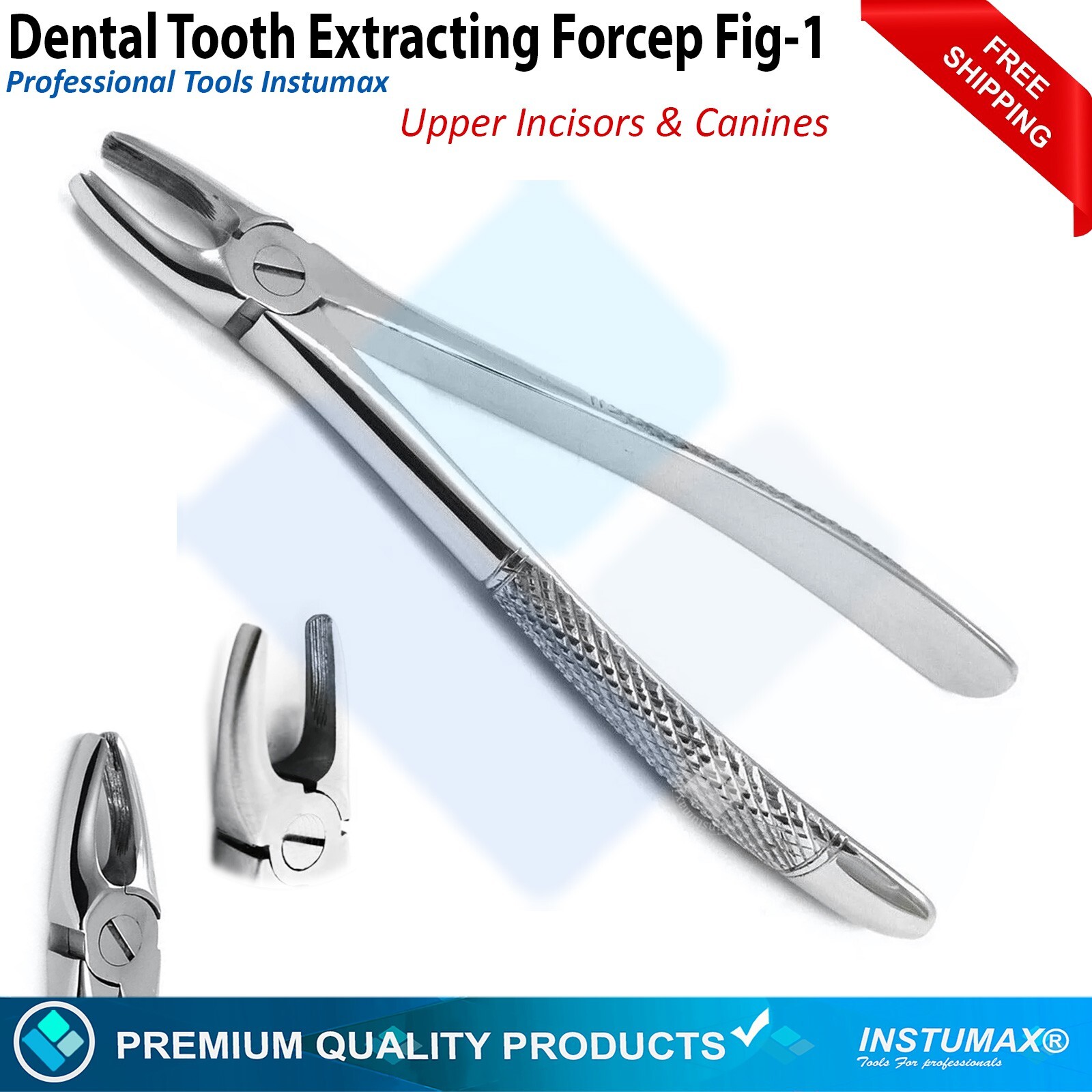 Hemostatic Locking Pean Forceps Dental Tooth Extraction Forceps Fig-1 INSTUMAX®