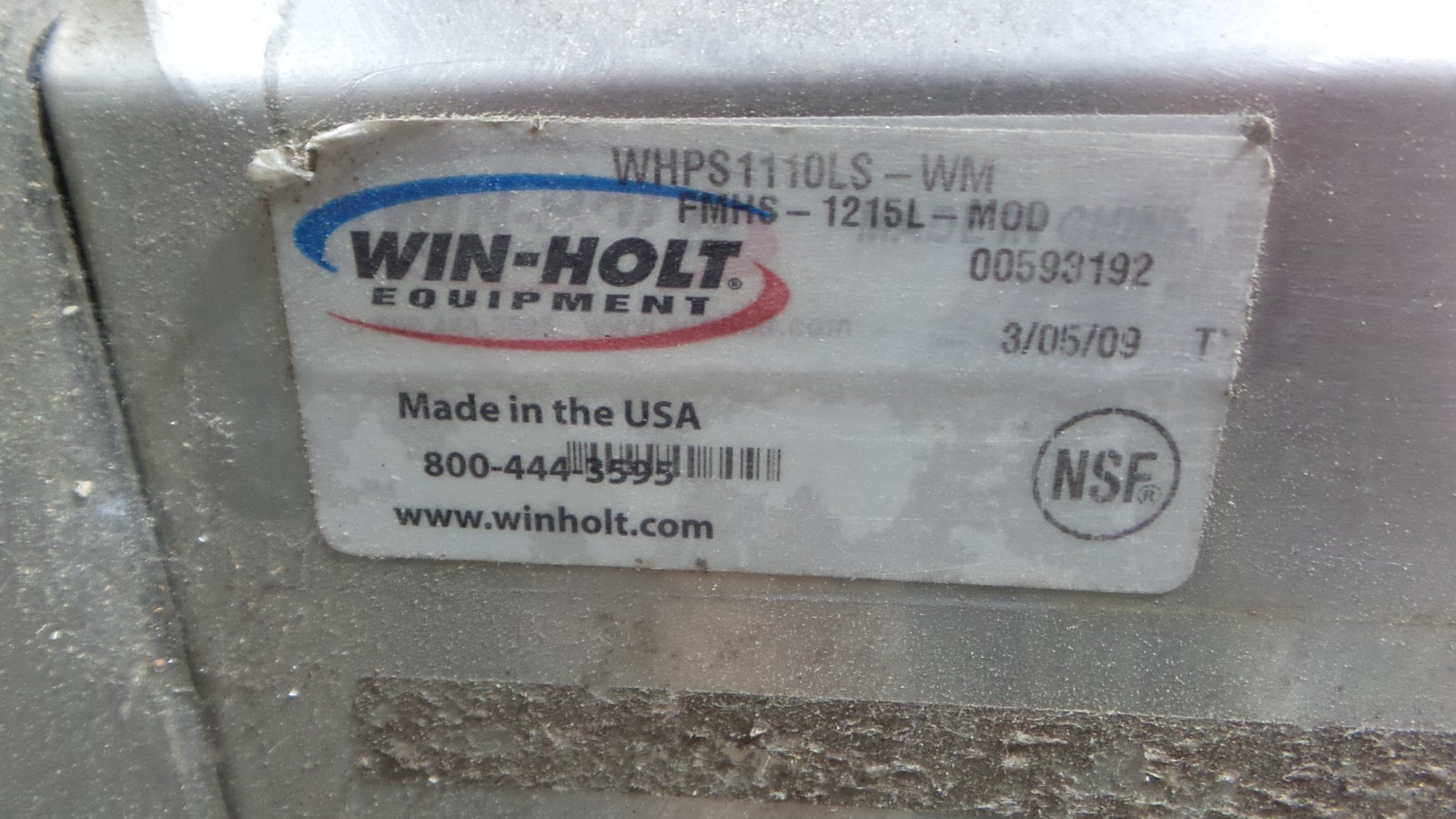 Win-Holt Foot Pedal Sink