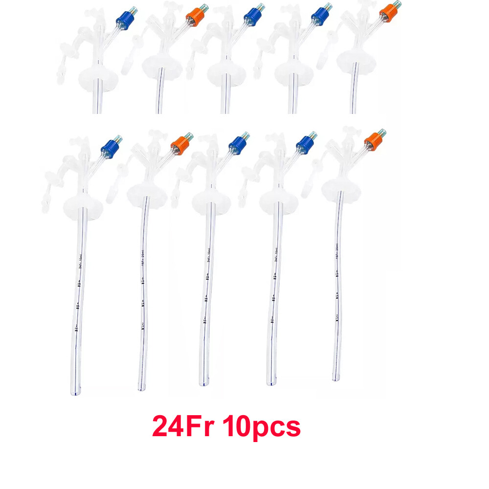 New High Quality Disposable Silicone Gastrostomy Feed PEG Tube Gastrostomy Tube