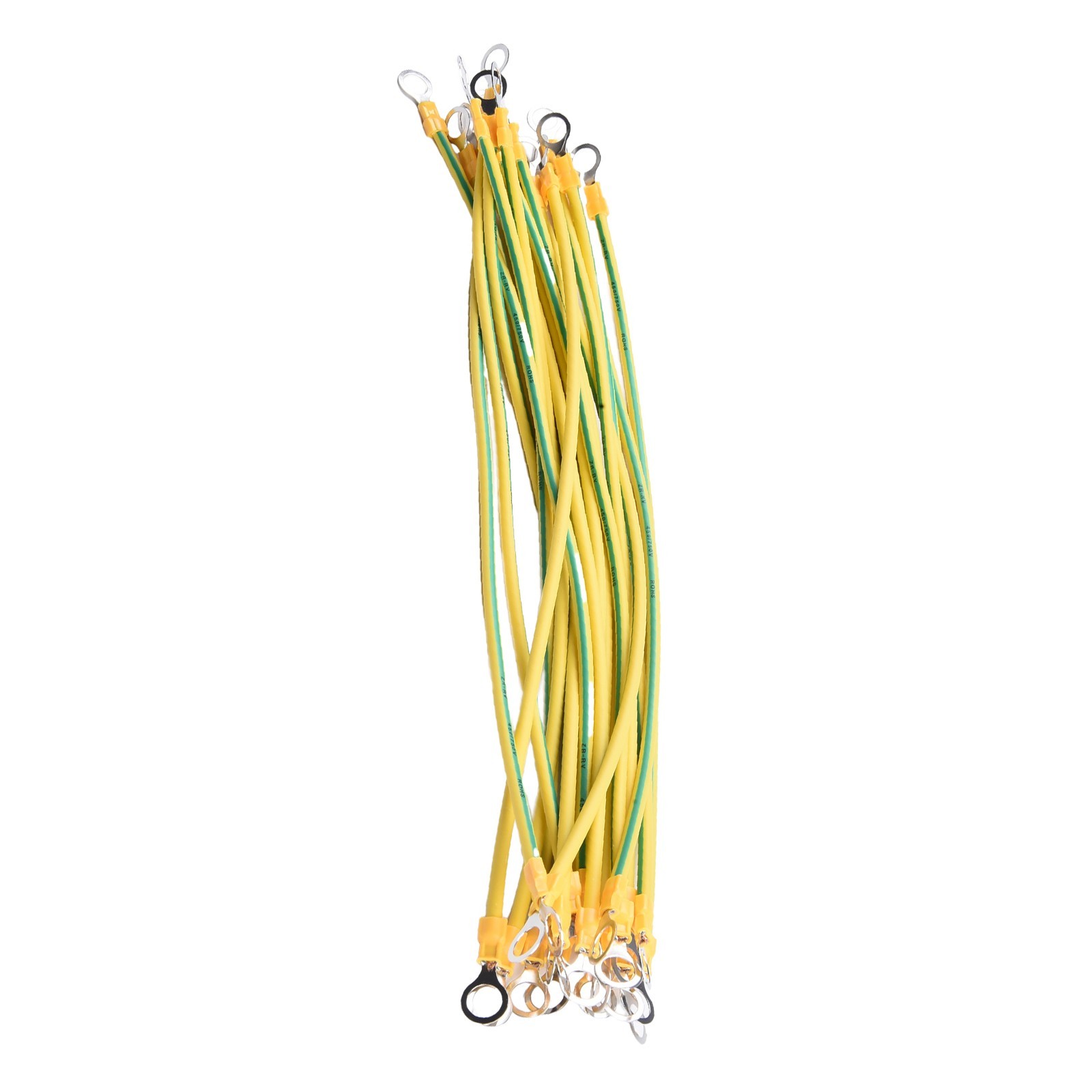 Ground Wire Accessories 10cm/20cm/30cm Flexible Copper Portable Yellow-green