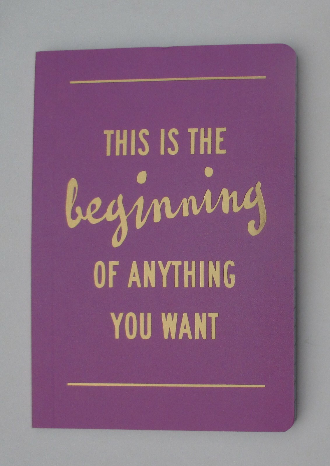 GBOT This is beginning anything you want Pocket Travel Journal diary Book dream