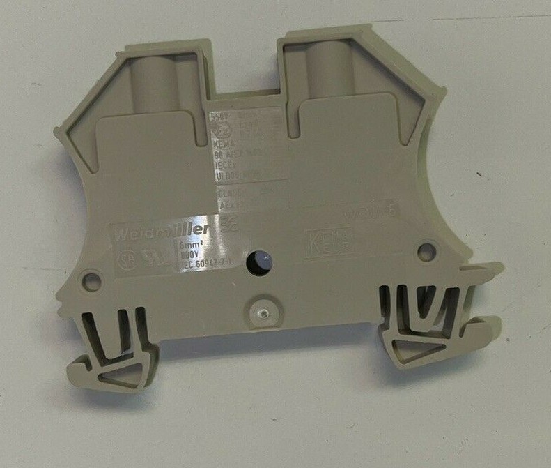 NEW! Weidmuller 1020200000 WDU 6 600V, 50A, AWG 20 to 8