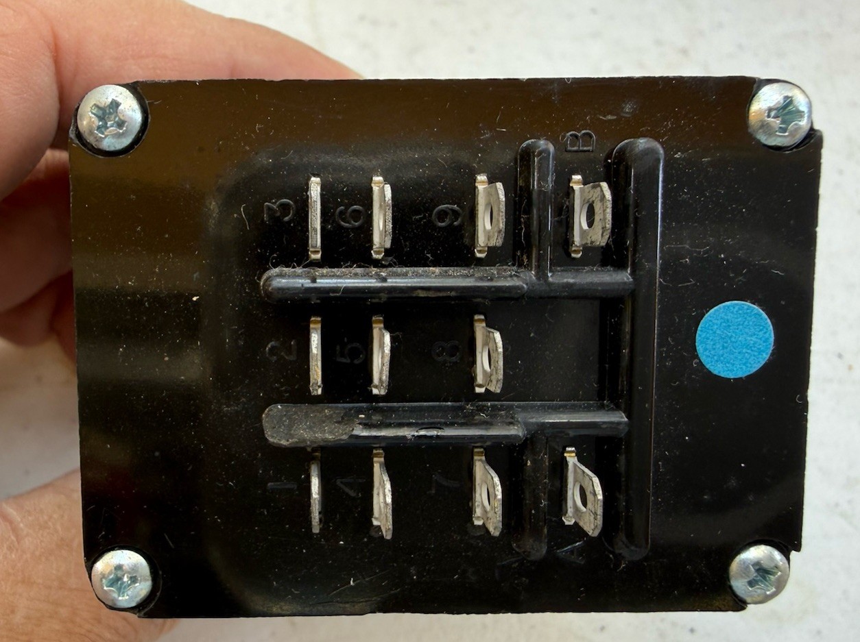 INFITEC CBR3532A Time Relay 5-15 Seconds, 120 VAC, 10A – New Old Stock