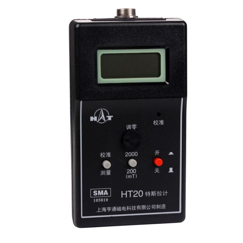 HT20 AC /DC Static Magnetic Field Tesla Gauss Meter Flu meter DC/AC USG
