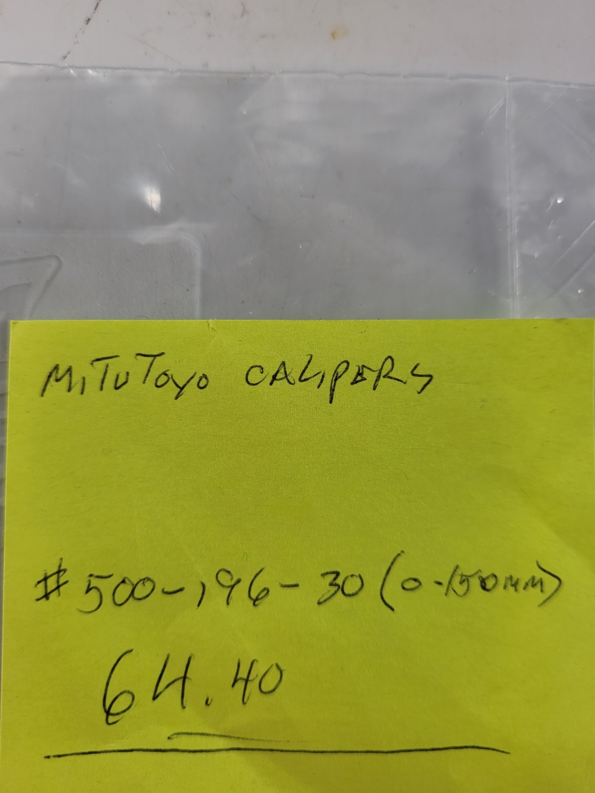 Mitutoyo 500-196-30 Absolute Digimatic Caliper 0-6 inch 150mm Digital Measuring