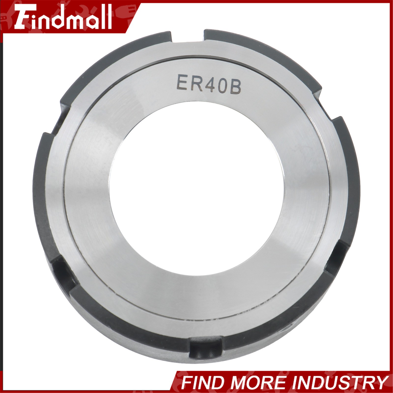 Findmall Precision ER40 Ball Bearing Collet Nut for Tool Holder