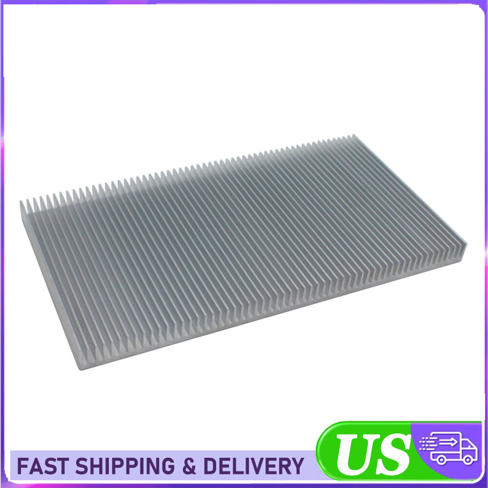 Aluminium Heat Sink Thermal Cooling Fin Radiator CPU Power 100*186*12MM US STOCK