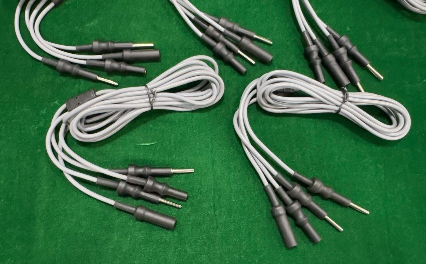 5pc Laparoscopic TURP Single Stem Bipolar Cable 4mmx300cm Reusable Instruments