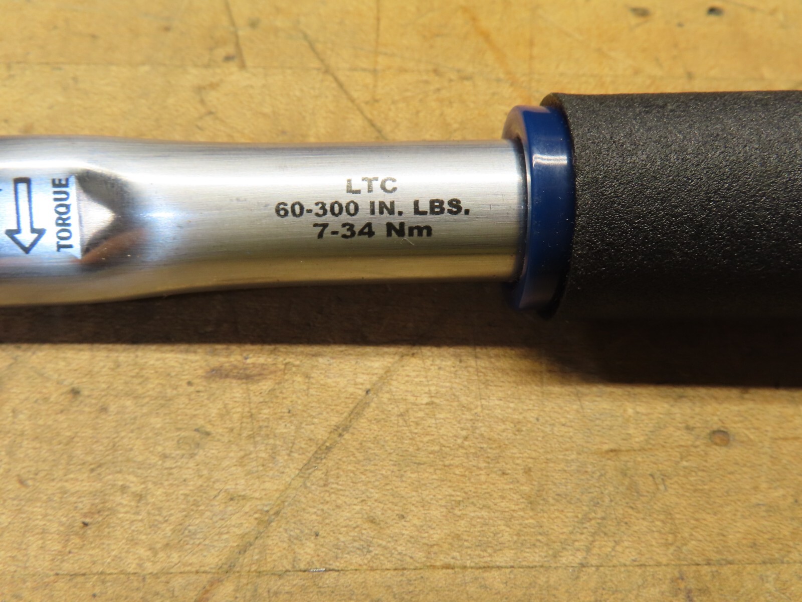 SR LTC 810016 Preset Interchangeable Head Torque Wrench 60-300 in. lbs. 7-34 Nm
