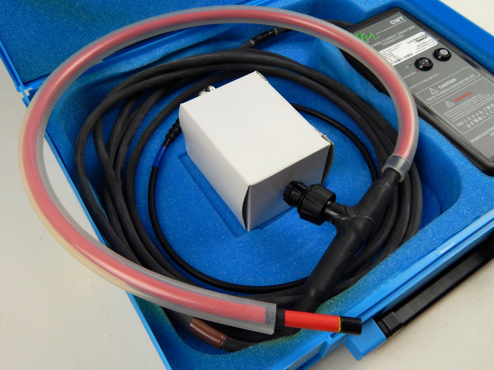 PEM CWT 60B Rogowski Current Waveform Transducer 0.5mV/A 10kV Peak 12.0kA H