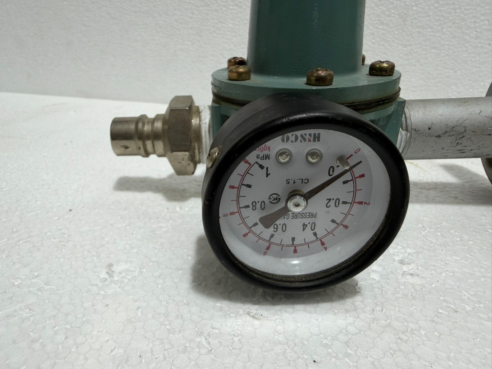 CKD Pressure Regulator Valve w/ Gauge Flanged Industrial Pneumatic Control Valve