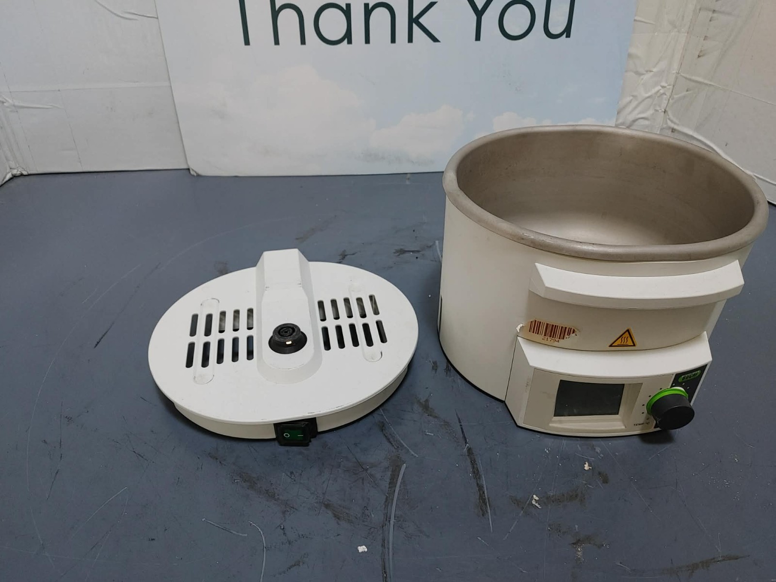 Buchi B-491 Digital Control Heating Bath w Base Station for R210/R215 Rotovapor