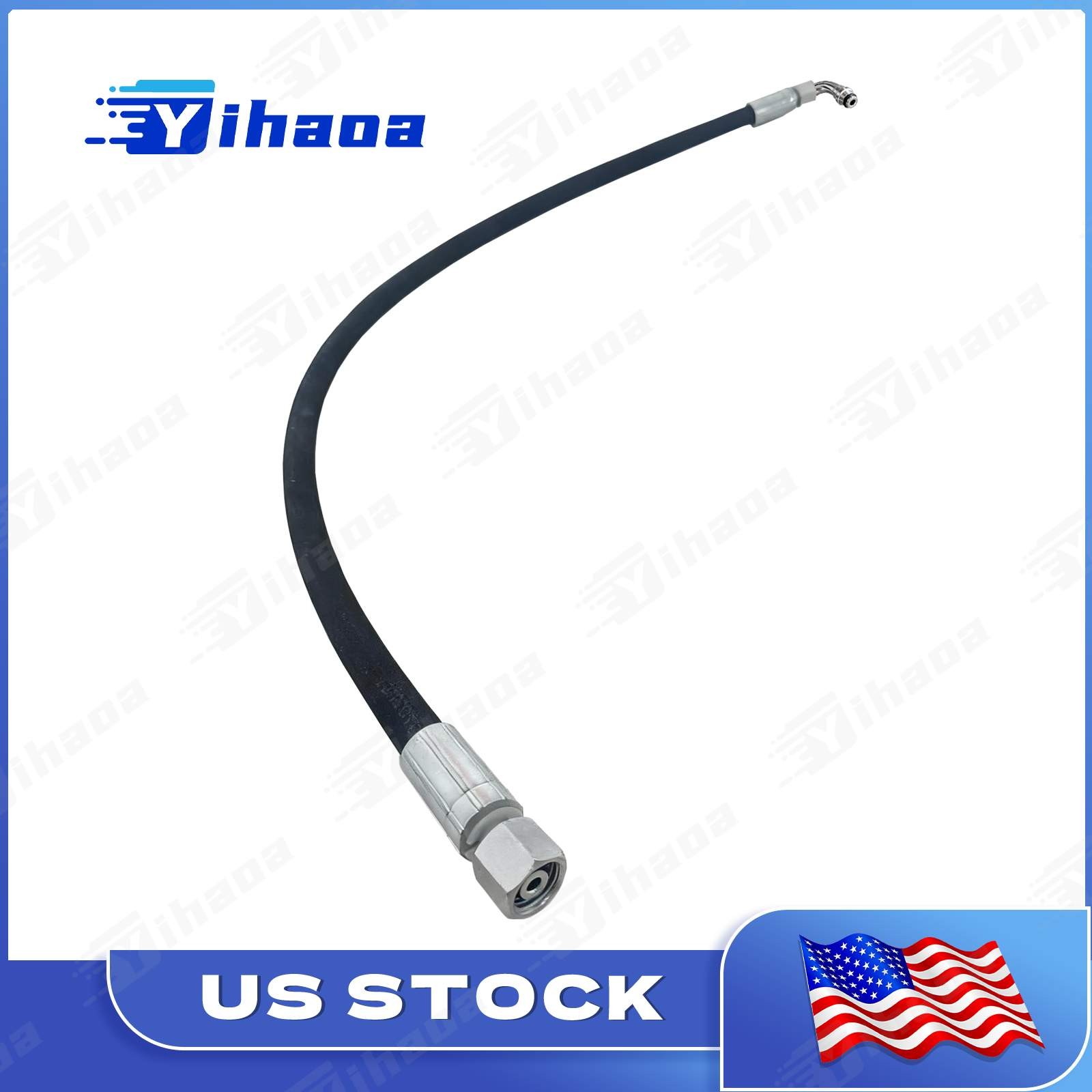 Agt Miva Chinese Mini Excavator Hydraulic Hose M14x1.5 X 48″ One End 90° One Str