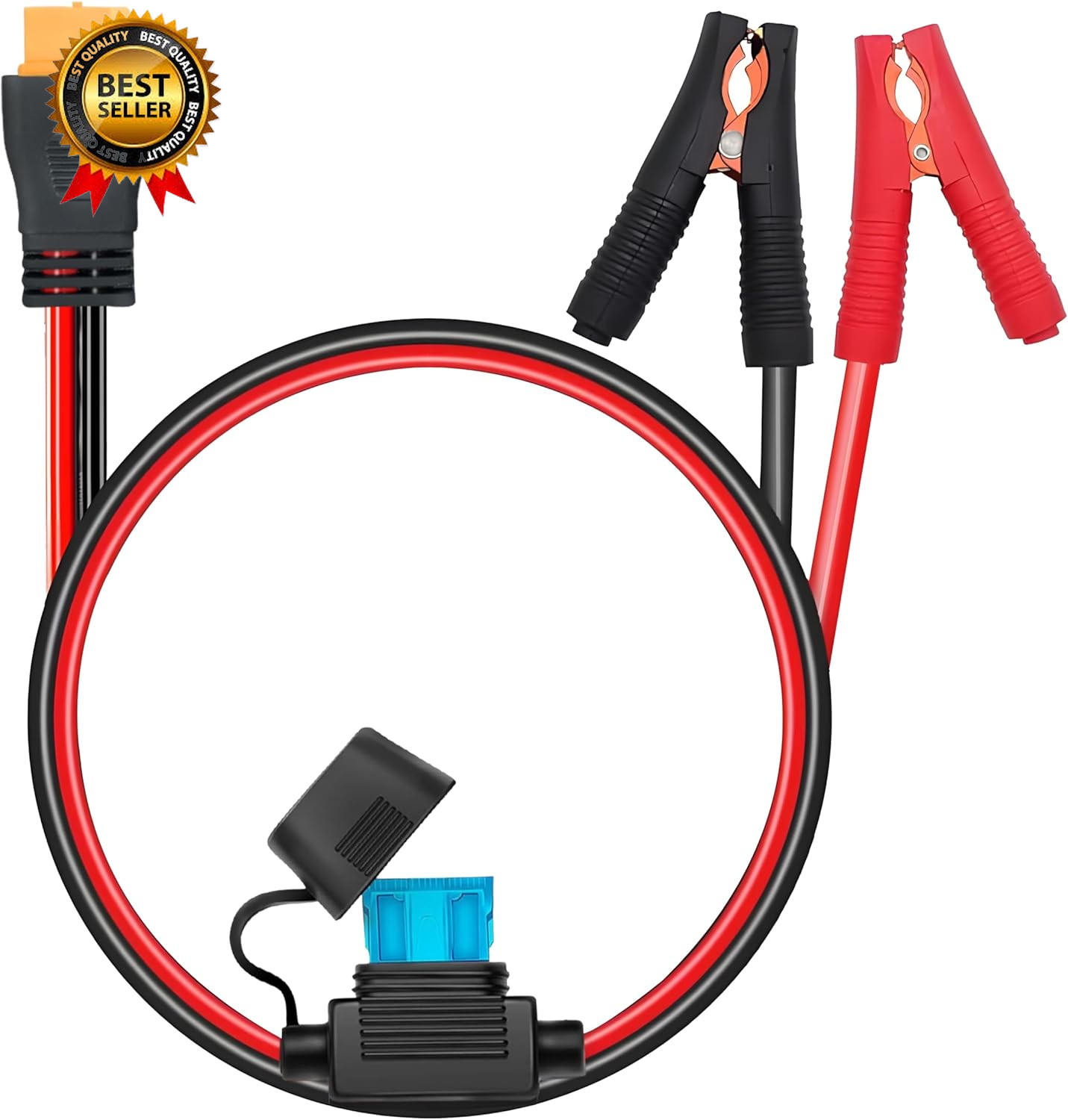10AWG XT60 to Alligator Clips,Xt60 to Battery Alligator Clip Cable with Quick Re