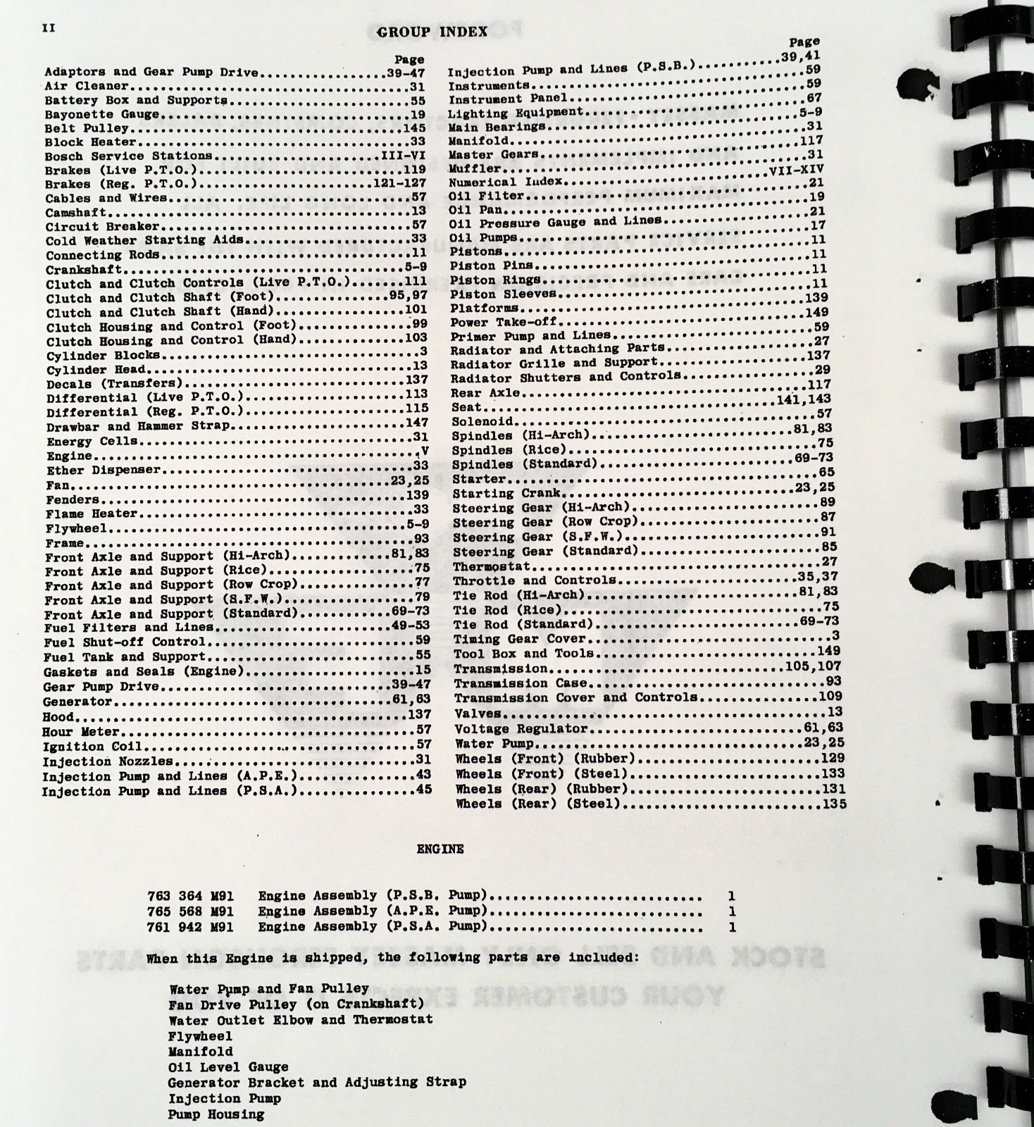 Massey Harris 44 Diesel Tractor Service Repair Parts Owners Operators Manuals