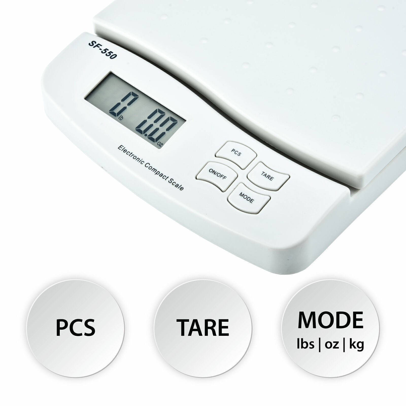 66 LB x 0.1 OZ Digital Postal Shipping Scale V4 Weight Postage Kitchen Counting