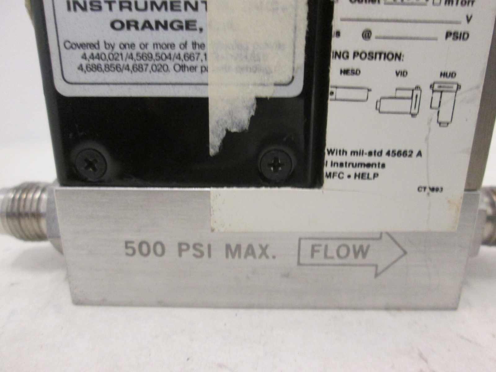 Unit UFC-1110A, Mass Flow Controller MFC, N2, 15 SLM, Used