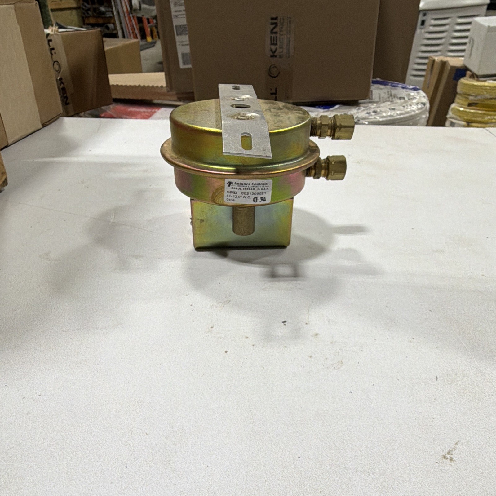 Antunes Controls SMD1206021 Air Differential Pressure Switch 110-120V AC
